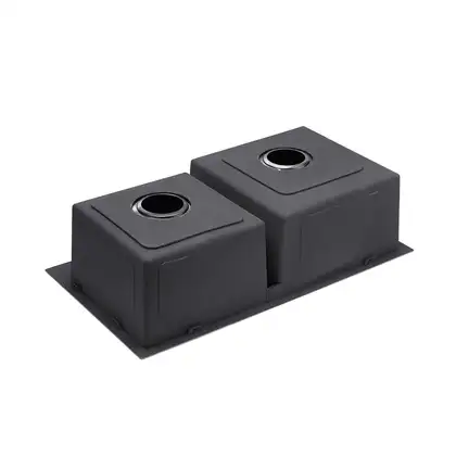 Kroner KRP PVD Мийка кухонна, чорна (Schwarze-7843ZHM) Kroner KRP PVD Мийка кухонна, чорна (Schwarze-7843ZHM)