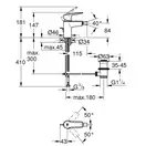 Grohe Start Змішувач для біде, хром (32560002)