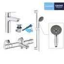 Набір змішувачів 3 в 1 для ванної кімнати S-Size Grohe Start UA202304TS