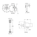 Grohe BauLoop New Комплект гигиенического душа, хром (UA202406QF)