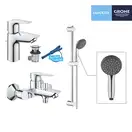Grohe StartEdge Набор смесителей 3 в 1, хром (UA202501SQ)