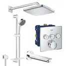 Душова система на 3 споживача прихованого монтажу Grohe SmartControl UA202801C3