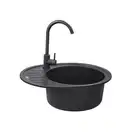 Кухонна мийка Kroner KRP Komposit GRB-6250