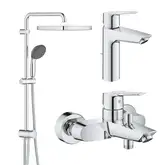 Grohe Start Набор смесителей 3-в-1, хром (UA202305RM)