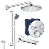 Grohe SmartControl Душевая система 3в1, хром (UA202801R3)