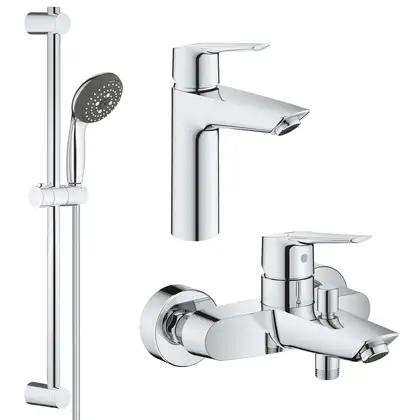 Grohe Start Набор смесителей M-Size, хром (UA202301ME) Grohe Start Набор смесителей M-Size, хром (UA202301ME)