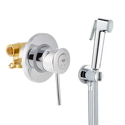 Grohe BauClassic Комплект гігієнічного душу, хром (UA202606QF)