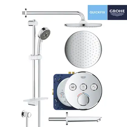 Grohe SmartControl Душевая система 3в1, хром (UA202801R3)