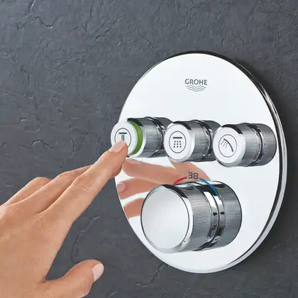 Grohe SmartControl Душевая система 3в1, хром (UA202801R3)