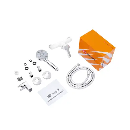 Змішувач для душа Ibergrif Square M12022W Змішувач для душа Ibergrif Square M12022W