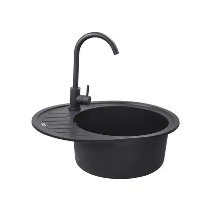Кухонна мийка Kroner KRP Komposit GRB-6250 Кухонна мийка Kroner KRP Komposit GRB-6250