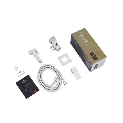 Kroner KRP Edelstahl Kubus Смеситель гигиенический, нерж (Kubus-ESG053) Kroner KRP Edelstahl Kubus Смеситель гигиенический, нерж (Kubus-ESG053)
