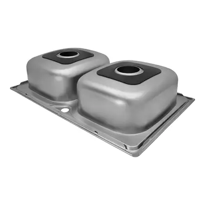 Кухонна мийка Kroner KRP Satin-5080Z (0,8 мм) (Satin-5080Z 08180) Кухонна мийка Kroner KRP Satin-5080Z (0,8 мм) (Satin-5080Z 08180)