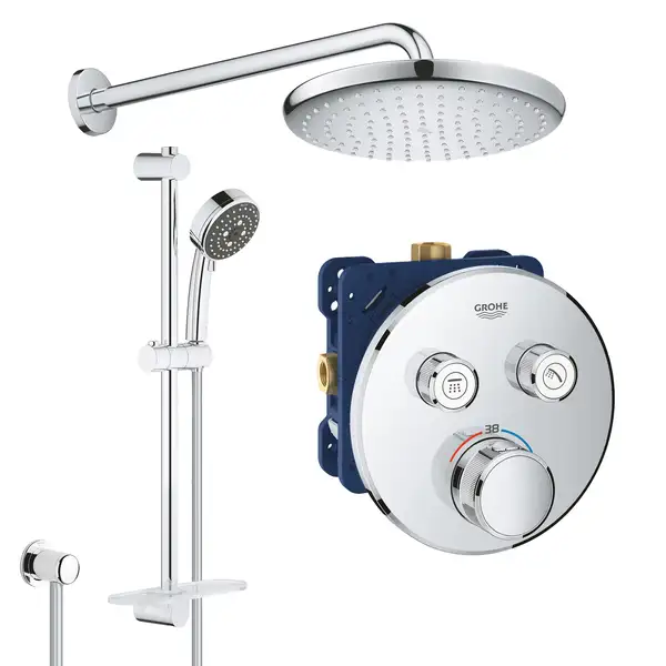 Душова система на 2 споживача прихованого монтажу Grohe SmartControl UA202801R2