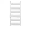 Полотенцесушитель електричний Zehnder Virando 1226x500 з теном MOA 600Вт, білий (AB-120-050-9016 WEMOA06T916M)