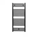 Полотенцесушитель електричний Zehnder Virando 1226х500 з теном MOA 600Вт, чорний Traffic Black (AB-120-050-9217 WEMOA06T905M)