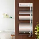 Полотенцесушитель електричний Zehnder Forma Asym 1706x596 900 Вт, білий RAL 9016 (LFAEL-170-060 RAL 9016)