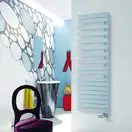 Полотенцесушитель водяний Zehnder Roda Spa Asym 805х550 429 Вт, правосторонній, Flame Red RAL 3000 (ROFR-080-055 RAL 3000)