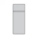 Полотенцесушитель електричний Zehnder Vitalo Bar з хромовим держателем 1250х400 350 Вт, чорний матовий RAL 9217 (VIPE-125-040/GD RAL 9217) (VIPE-125-040_GD RAL 9217)