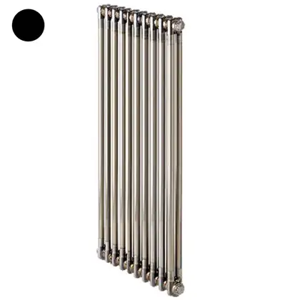Радіатор трубчастий Zehnder Charleston 2180-10, 1792х486х62, 1240 Вт, Traffic Black (2180-10 RAL9217 5510)