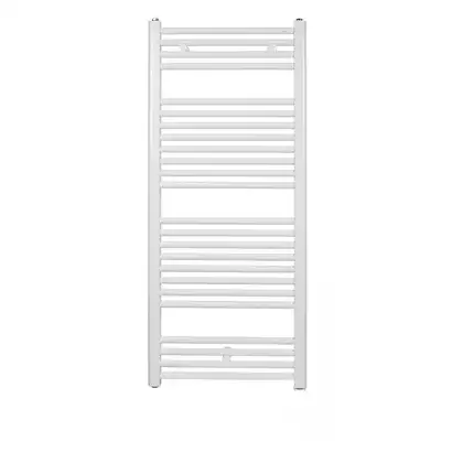 Полотенцесушитель електричний Zehnder Virando 1226x500 з теном KTX3 600Вт, білий (AB-120-050-9016 WEKT306T916S)