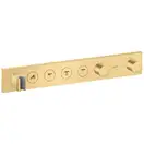 Термостат для душу Axor Showersolutions Select 600/90 на 4 функції, золото (18357990)