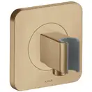 Тримач душу Axor з кутовим приєднанням, Brushed Bronze (36724140)