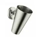 Стакан для щіток AXOR Starck, Brushed Nickel (40834820)