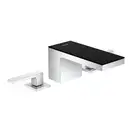 Axor MyEdition 70 Смеситель для умывальника, хром/черное стекло (47050600)