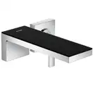 Axor MyEdition 221 Смеситель для умывальника, Chrome Black Glass (47060600)