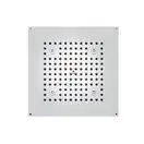 Душова лійка BOSSINI DREAM-CUBE 4LED білий для підвісної стелі 37x37сm, хром (H37397000030016)
