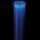 Душова лійка BOSSINI DREAM-OKI 4LED RGB для підвісної стелі d37сm, хром (H37452000030016)
