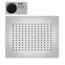 Верхній душ BOSSINI DREAM-RECTANGULAR для підвісної стелі 47x37сm, mat black (H38387000073016)