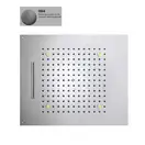 Верхній душ BOSSINI Dream / 2 дощ, каскад, 4RGB LED, для підвісної стелі 57x 47сm, brushed nichel (H38905000094016)
