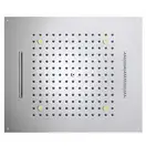 Верхній душ BOSSINI Dream / 3 дощ, водоспад, каскад 4RGB LED, для підвісної стелі 57x 47сm, хром (H38907000030016)