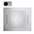 Верхній душ BOSSINI Dream / 4 дощ, водоспад, каскад, туман, 4RGB LED, 57x 47сm, mat black (H38908000073016)