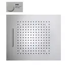 Верхній душ BOSSINI Dream / 2 дощ, каскад, 4 LED, 57x 47сm, mat white (H38915000045016)