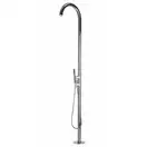 Вулична душова колона Bossini Pool Inox AISI 316 2287 мм, нержавіюча сталь (L00359000030008)