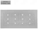 Верхній душ BOSSINI DREAM-XL RECTANGULAR, 12LED (білий), для підвісної стелі 100x50сm, хром (WI0382000030016)
