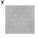 Верхній душ BOSSINI DREAM-XL CUBE, 12LED (зелений), для підвісної стелі 100x100сm, хром (WI0383000030316)