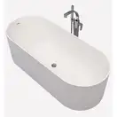 Ванна зі штучного каменю Flaminia Oval 170х70 окремостояща, білий (OV170 SABBIA BIANCO) (OV170 SABBIA_BIANCO)