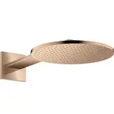 Верхній душ з тримачем Axor ShowerSolutions 300 1jet, polished red gold (35300300)