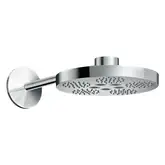 Верхній душ AXOR One 280 2jet з власником, хром (48492000)