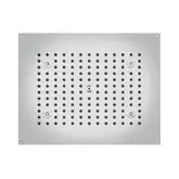 Душова лійка BOSSINI DREAM-RECTANGULAR 4LED білий для підвісної стелі 47x37сm, хром (H37396000030016)