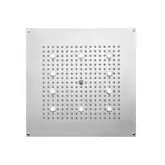 Душова лійка BOSSINI DREAM-CUBE 10 LED білий для підвісної стелі 47x47сm, хром (H37453000030016)