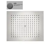 Верхній душ BOSSINI DREAM-RECTANGULAR, для підвісної стелі 57x47сm, mat brushed steel (H38391000075016)