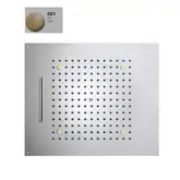 Верхній душ BOSSINI Dream / 2 дощ, каскад, 4RGB LED, для  підвісної стелі 57x 47сm, gold (H38905000021016)