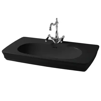 Умивальник підвісний Artceram Civitas 90x50, чорний (CIL002 03;00)