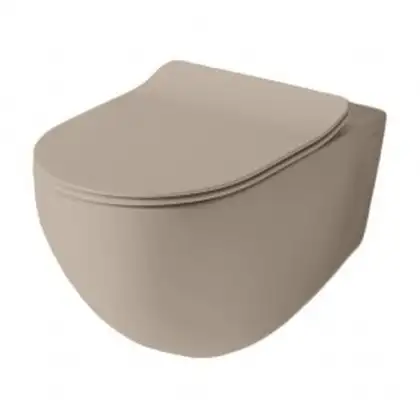 Кришка для унітазу тонка Artceram File 2.0 Soft-Close, marrone matera (FLA014 41)