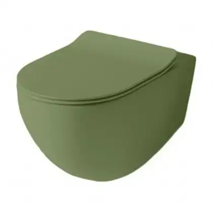 Кришка для унітазу тонка Artceram File 2.0 Soft-Close, колір verde salvia (FLA014 44)